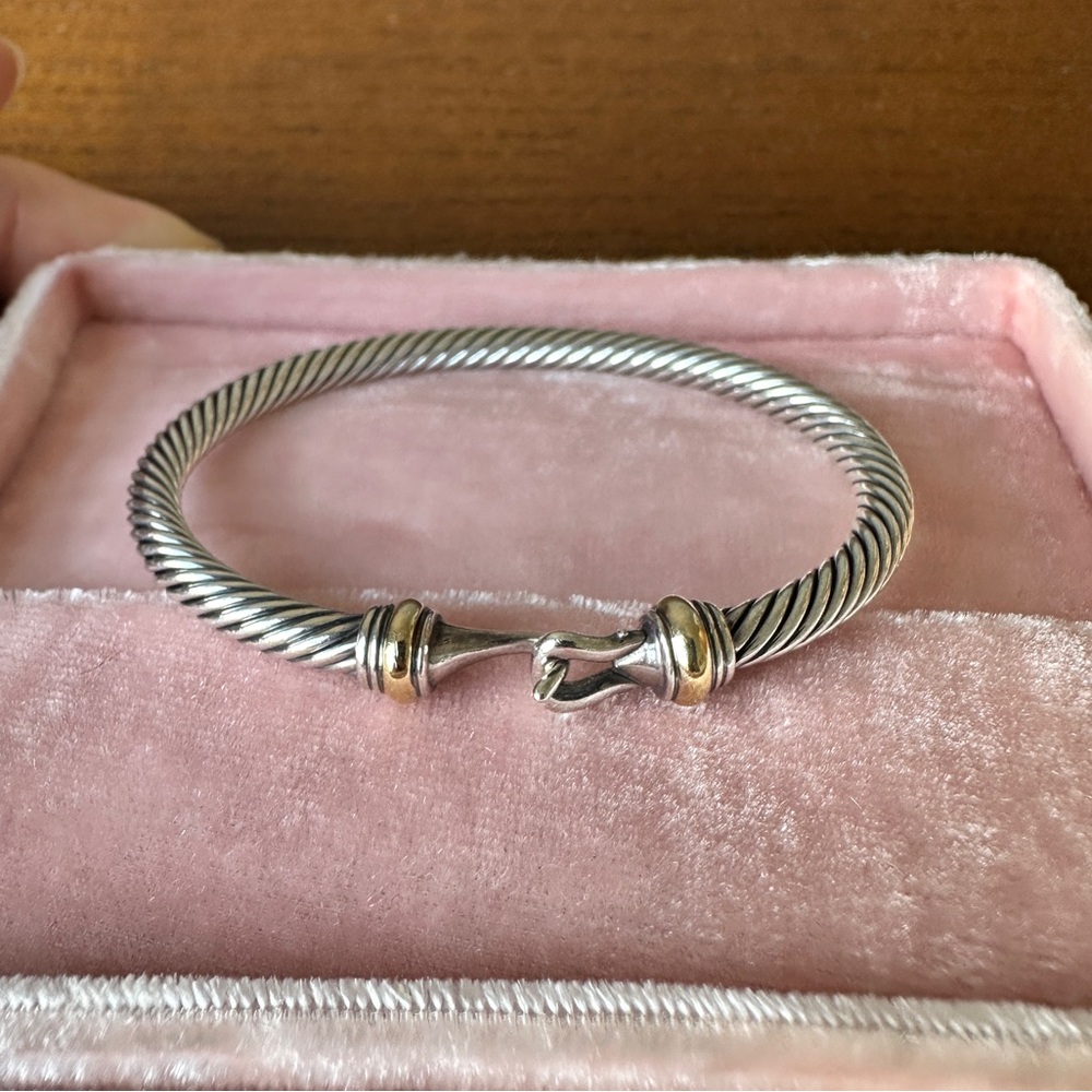 David Yurman Buckle Classic Cable Bracelet - Picture 10 of 14